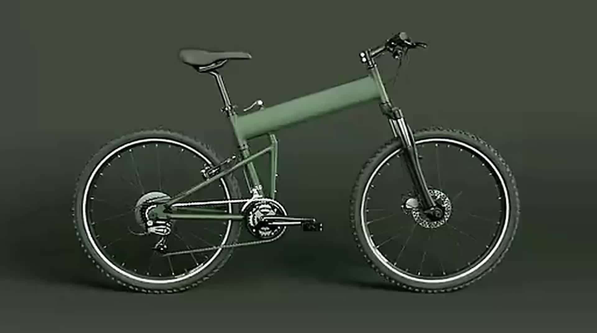 德国eroade29寸山地车30速铝合金折叠自行车成人男油碟旅行车赛车变速