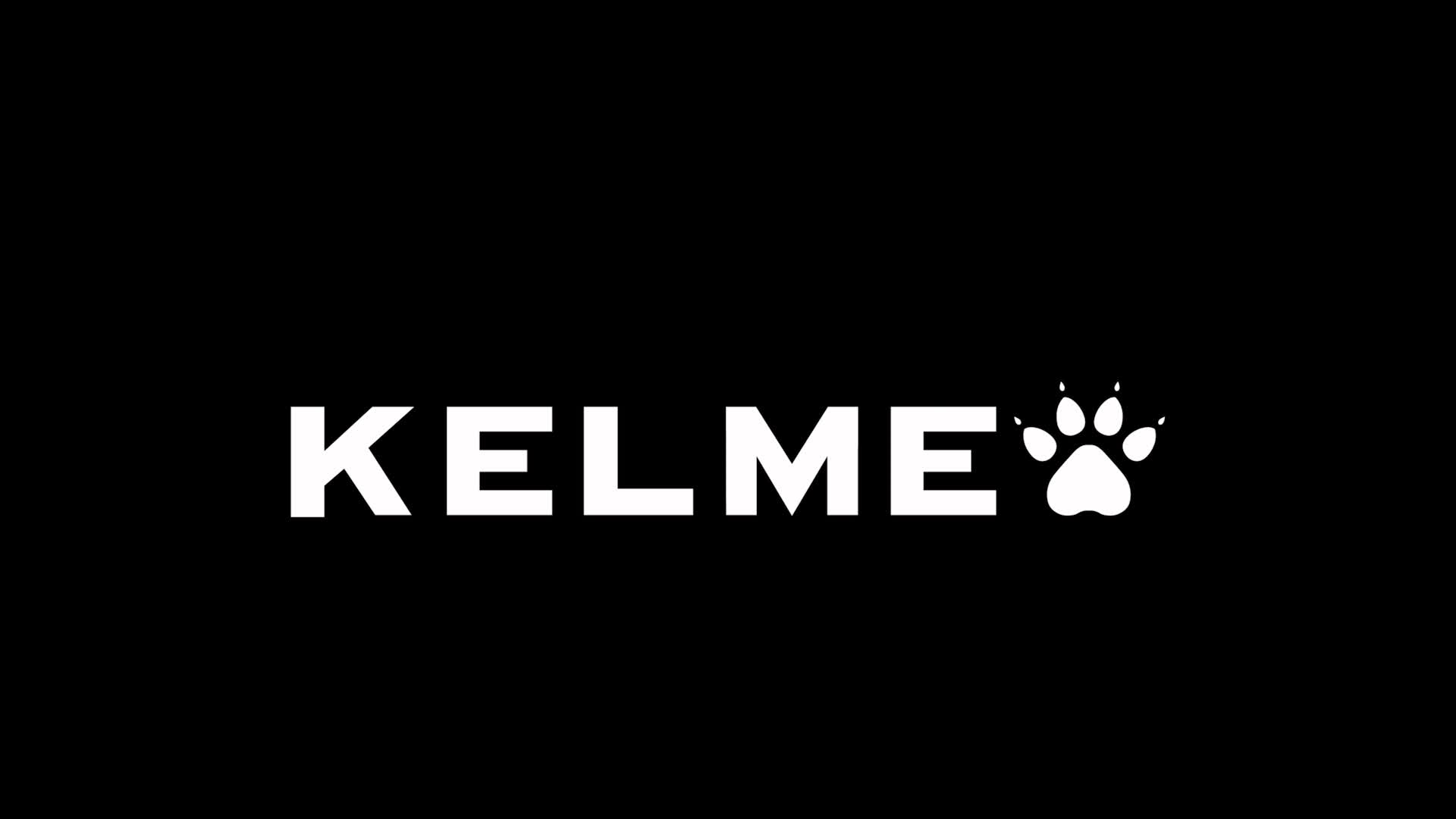 kelme/卡尔美秋冬足球训练服保暖针织外套3871300 黑