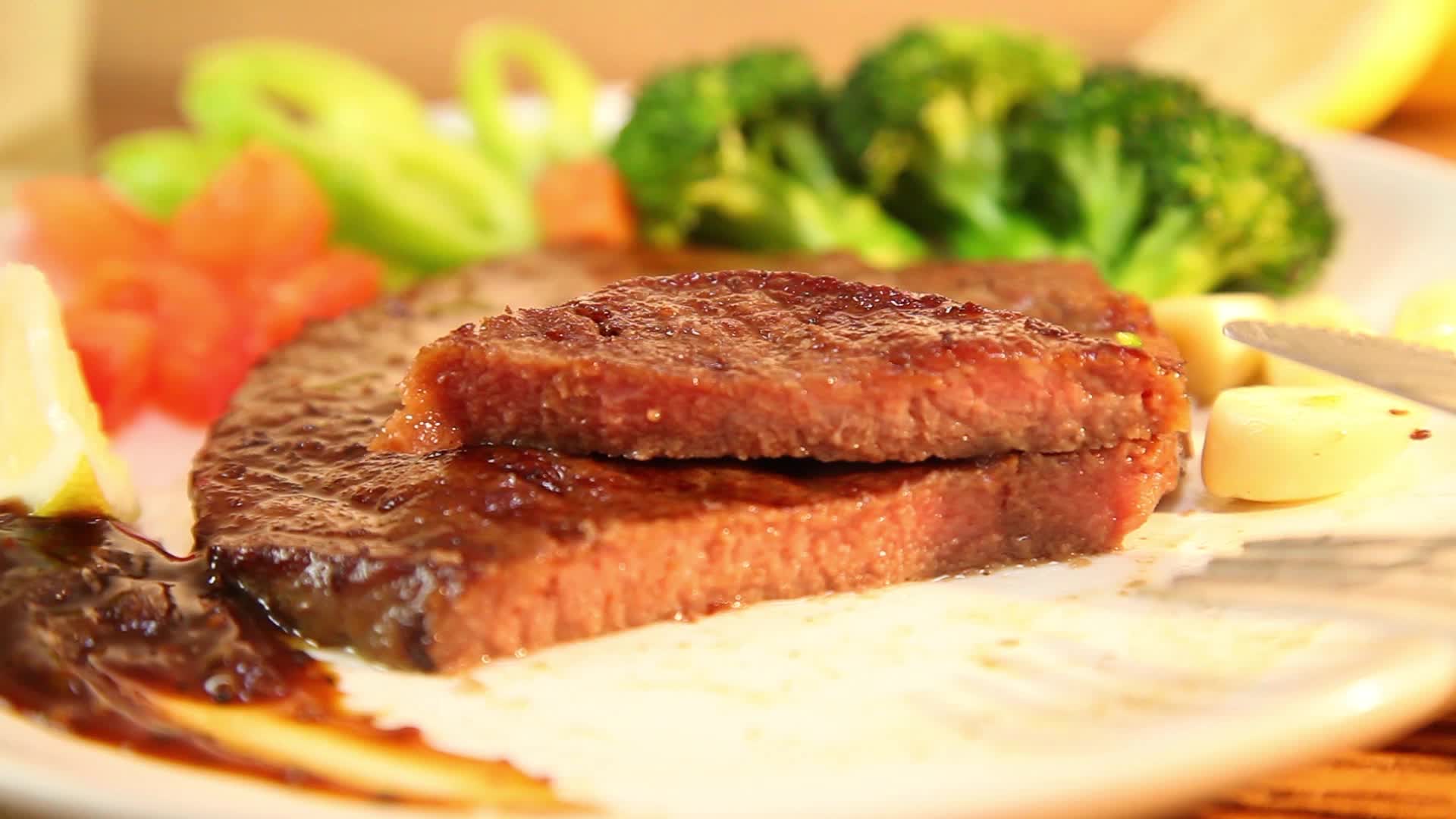 正是 菲力牛排单片装 120g/袋 2片 澳洲生鲜谷饲牛肉 清真 240