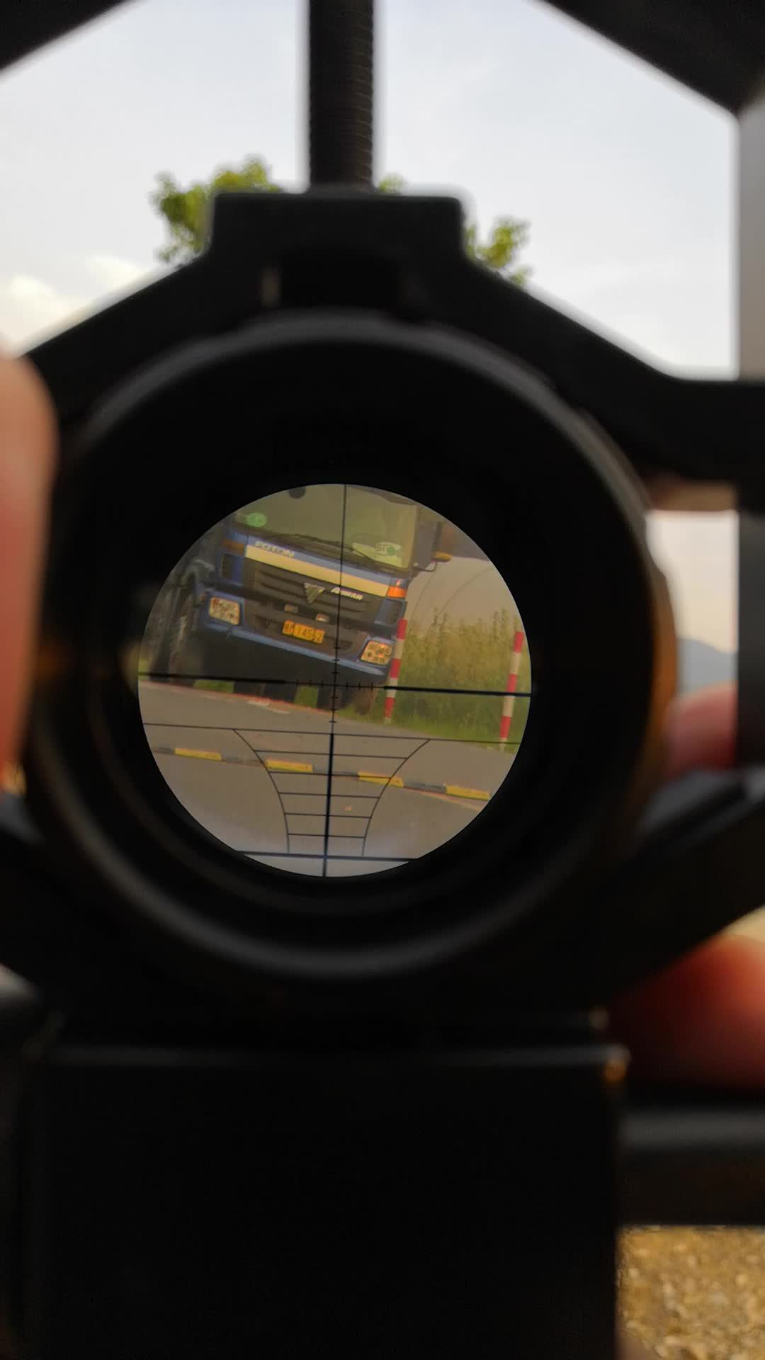 蚊子王瞄准镜十字瞄镜39倍狙镜高清抗震光学镜带锁定瞄准器瞄准仪上下