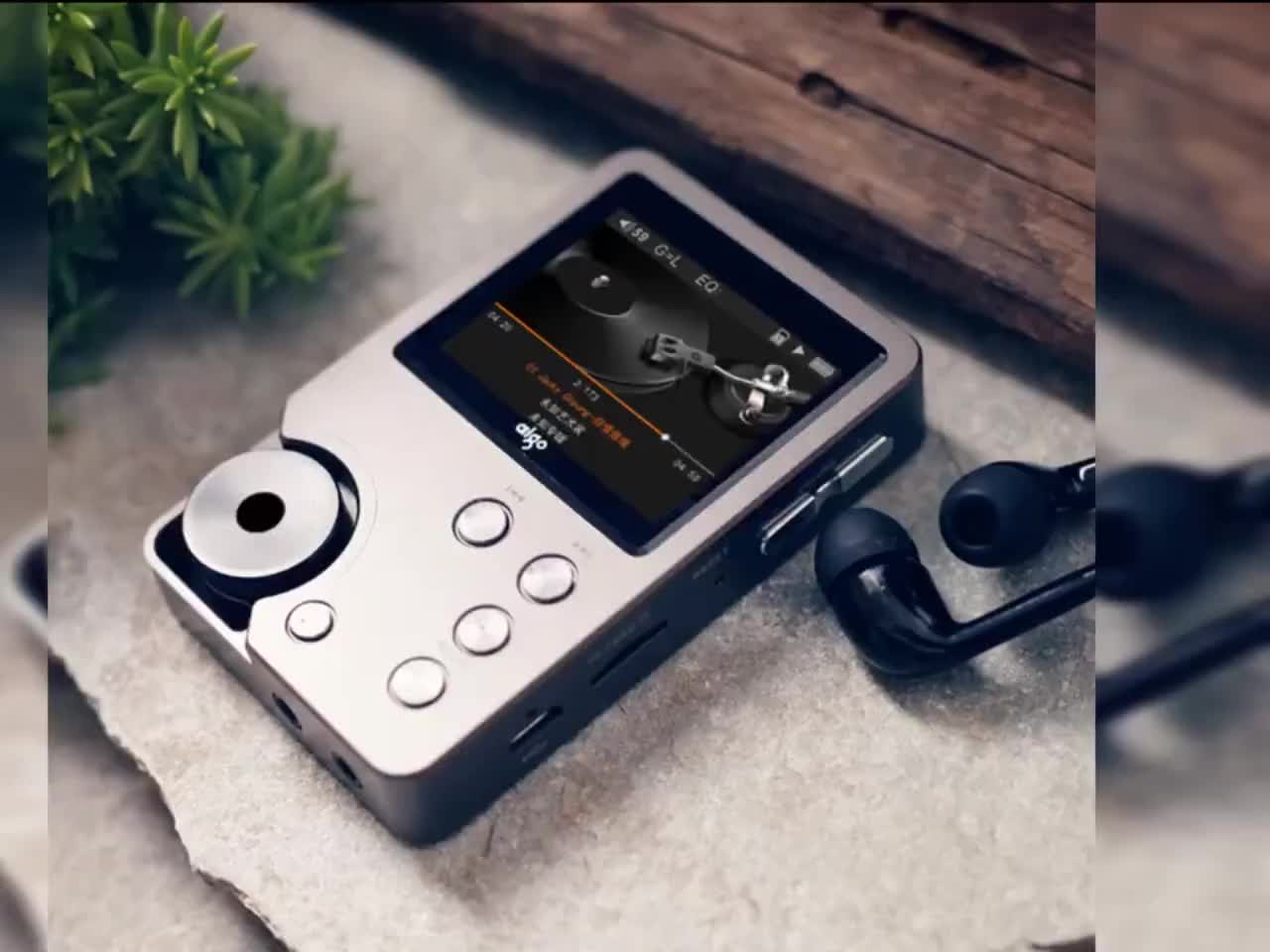 爱国者(aigo) 105plus无损音乐hifi发烧级mp3播放器dsd硬解随身听金属