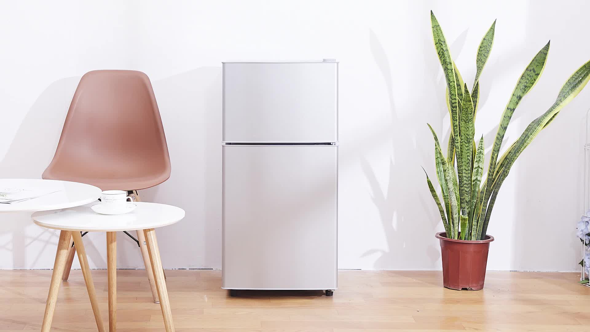 申花(shenhua)小冰箱双门冷藏冷冻 家用小型迷你出租房宿舍小户型双