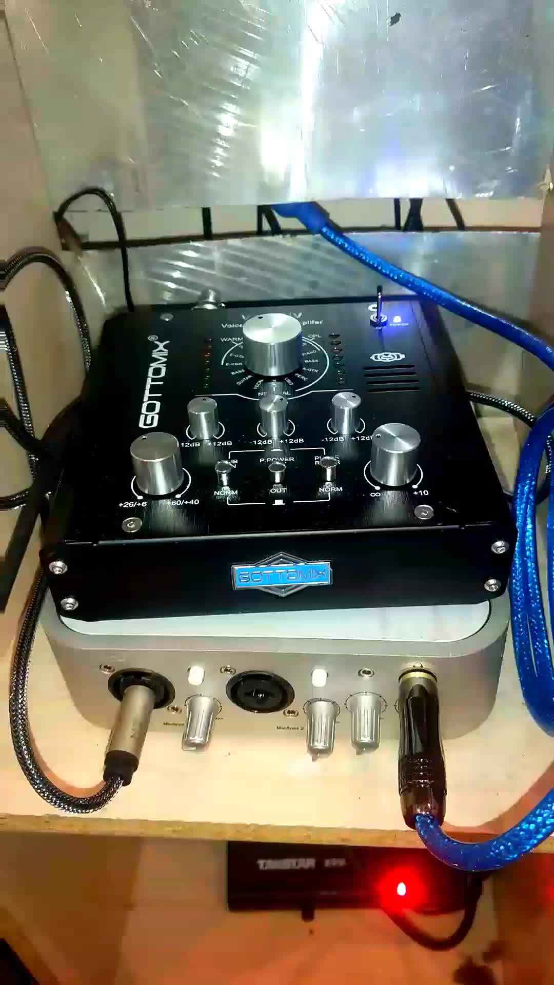 gottomix歌图v3话放mkiv新款单通道电子管话筒放大器数字话放吉他话放