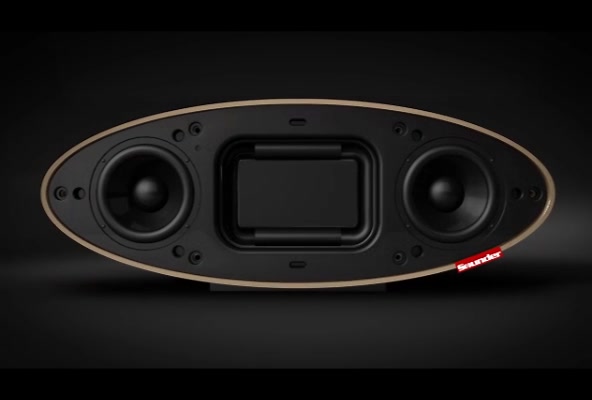 声德(sounder)n6 核桃蓝牙音箱 超重低音无线便携式户外桌面金属低音