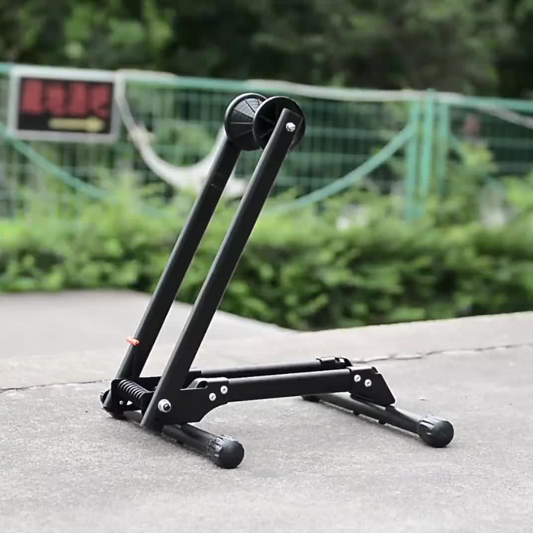 山地车维修支撑架家用公路车展示架 双杆停车架