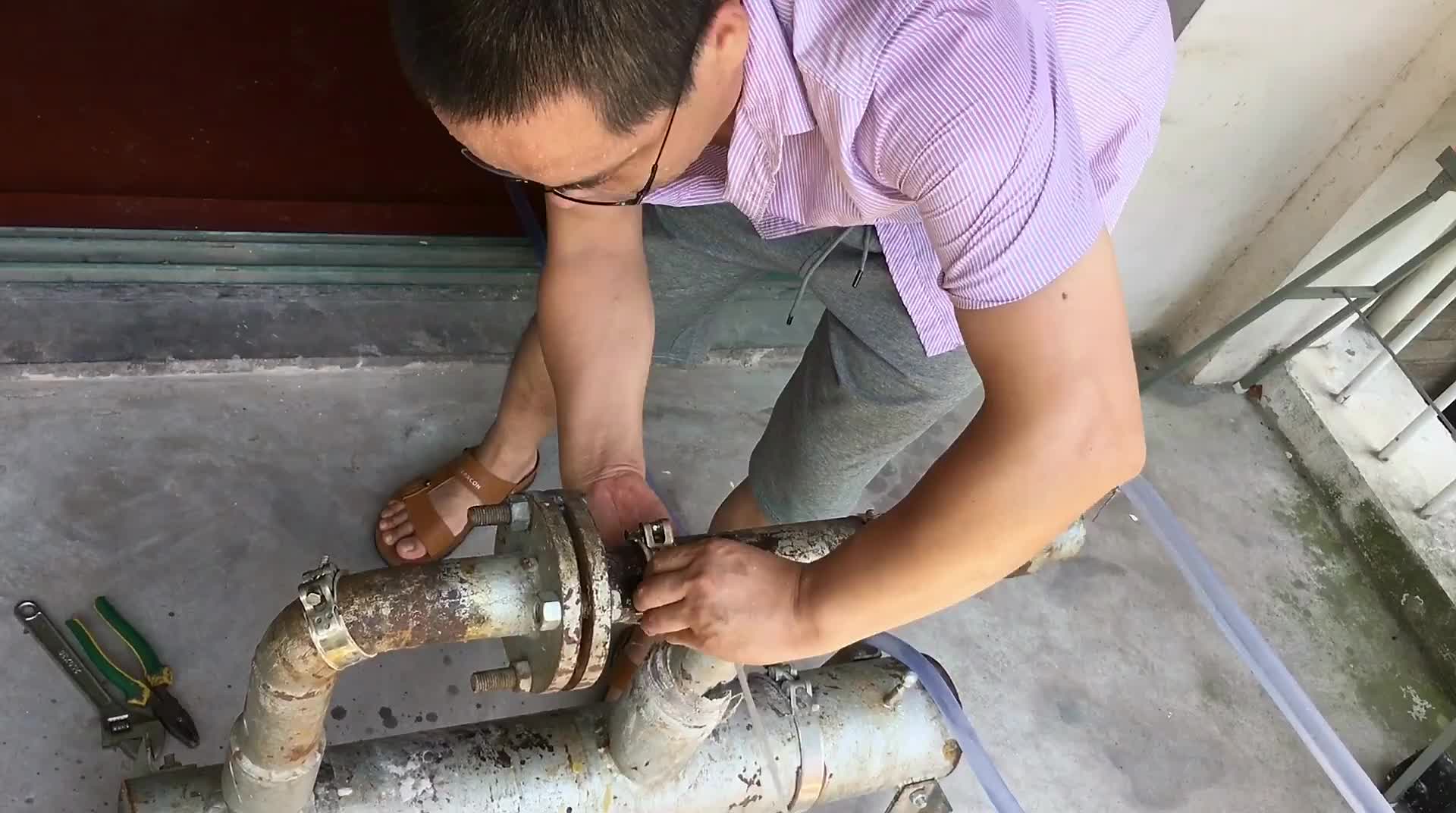 京石牌 jsd-35型补漏卡箍喉箍 下水管带压堵漏暖气管止漏 管道修补