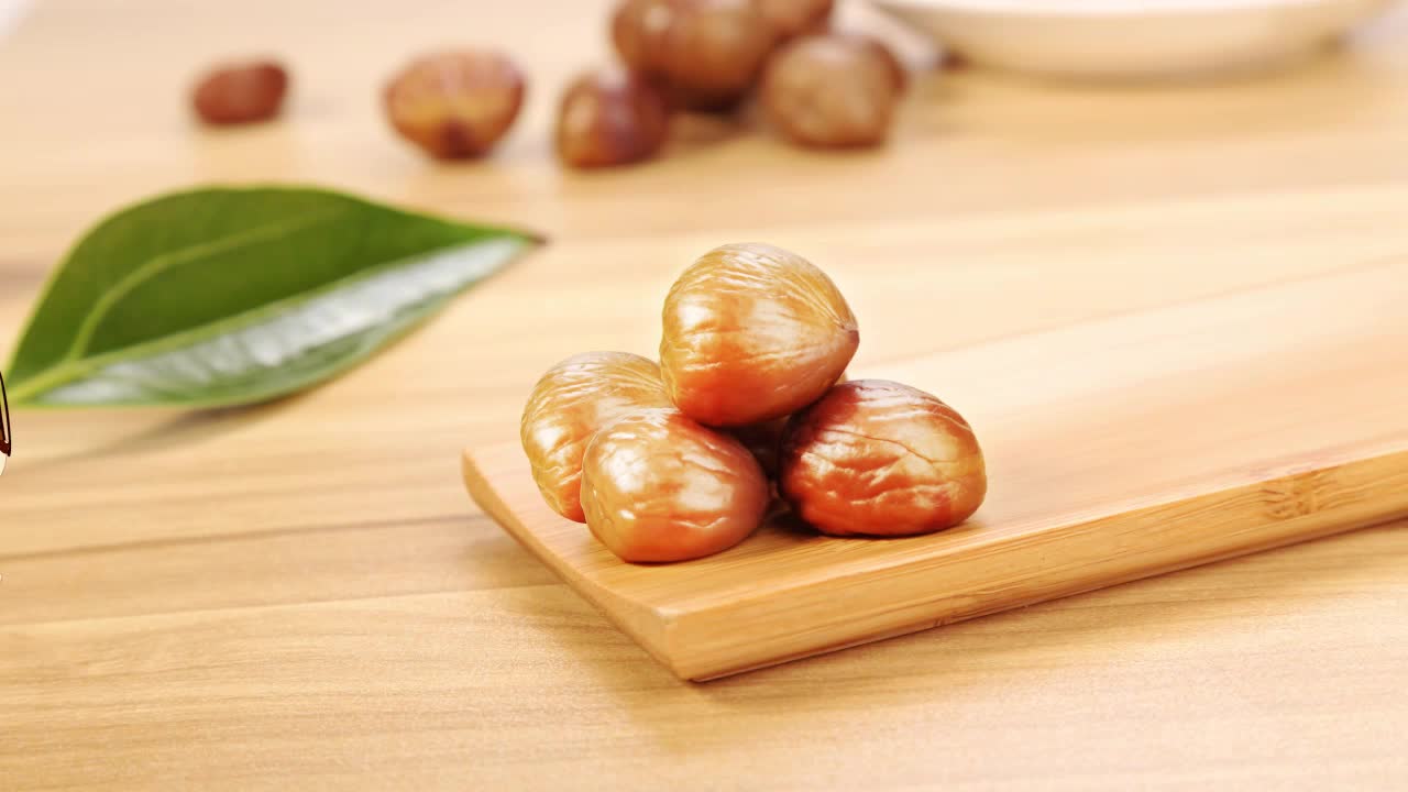 三只松鼠甘栗仁坚果特产休闲零食栗子板栗100g袋