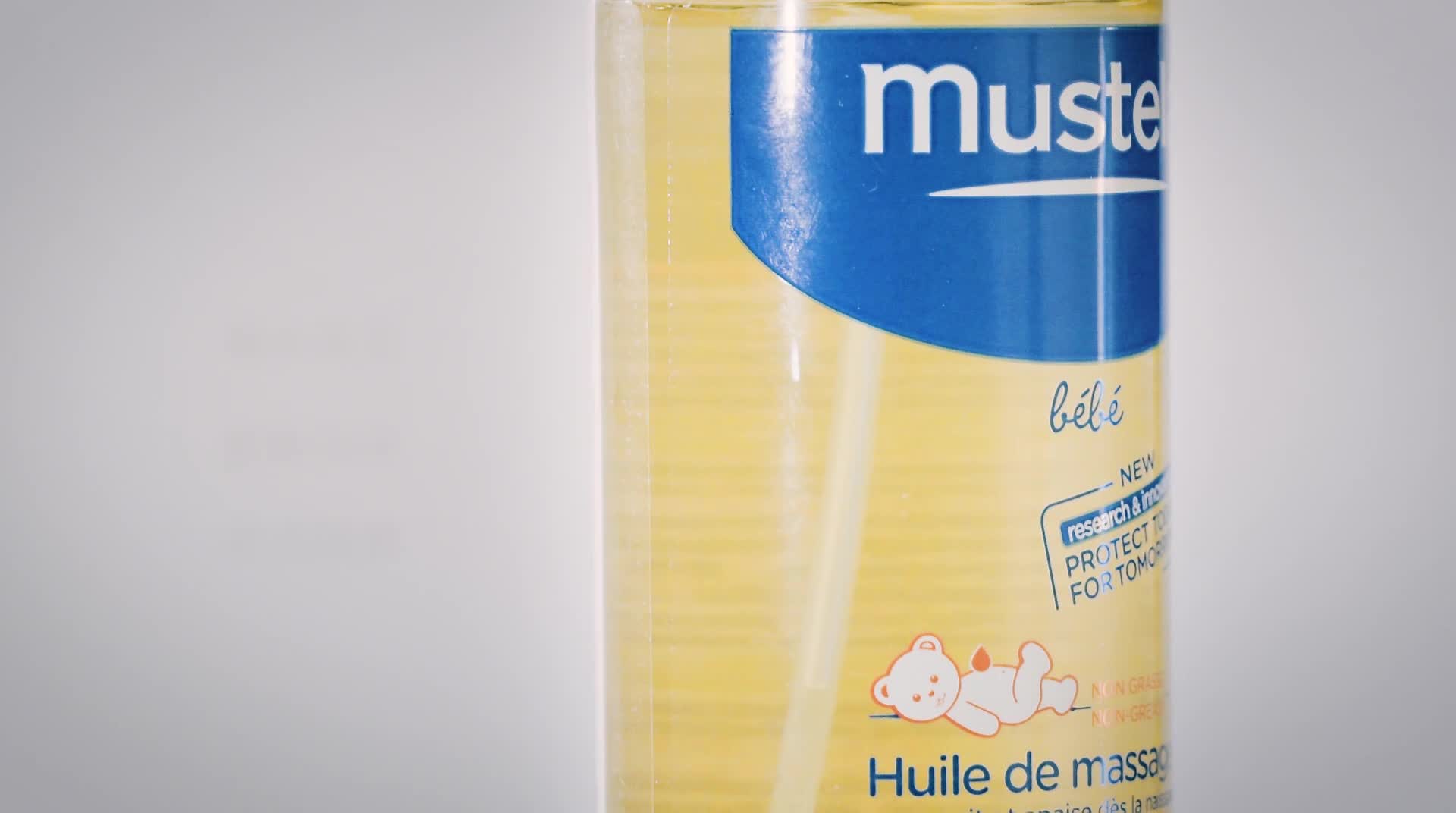 妙思乐mustela按摩油100ml 抚触油 润肤油 婴儿油 法国原装进口【图片