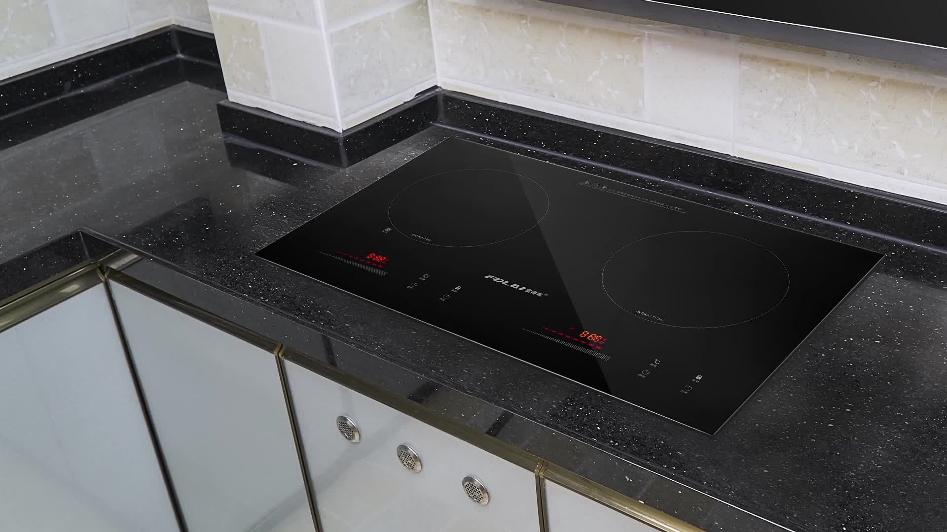 【德国品牌】嵌入式电磁炉电陶炉双灶大功率双头电磁灶家用电灶套装